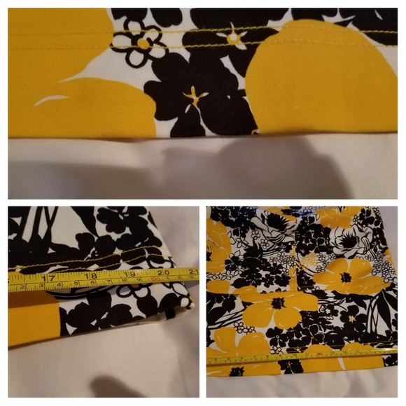 Carlisle Bright floral cotton skirt Size 12 - Picture 2 of 7